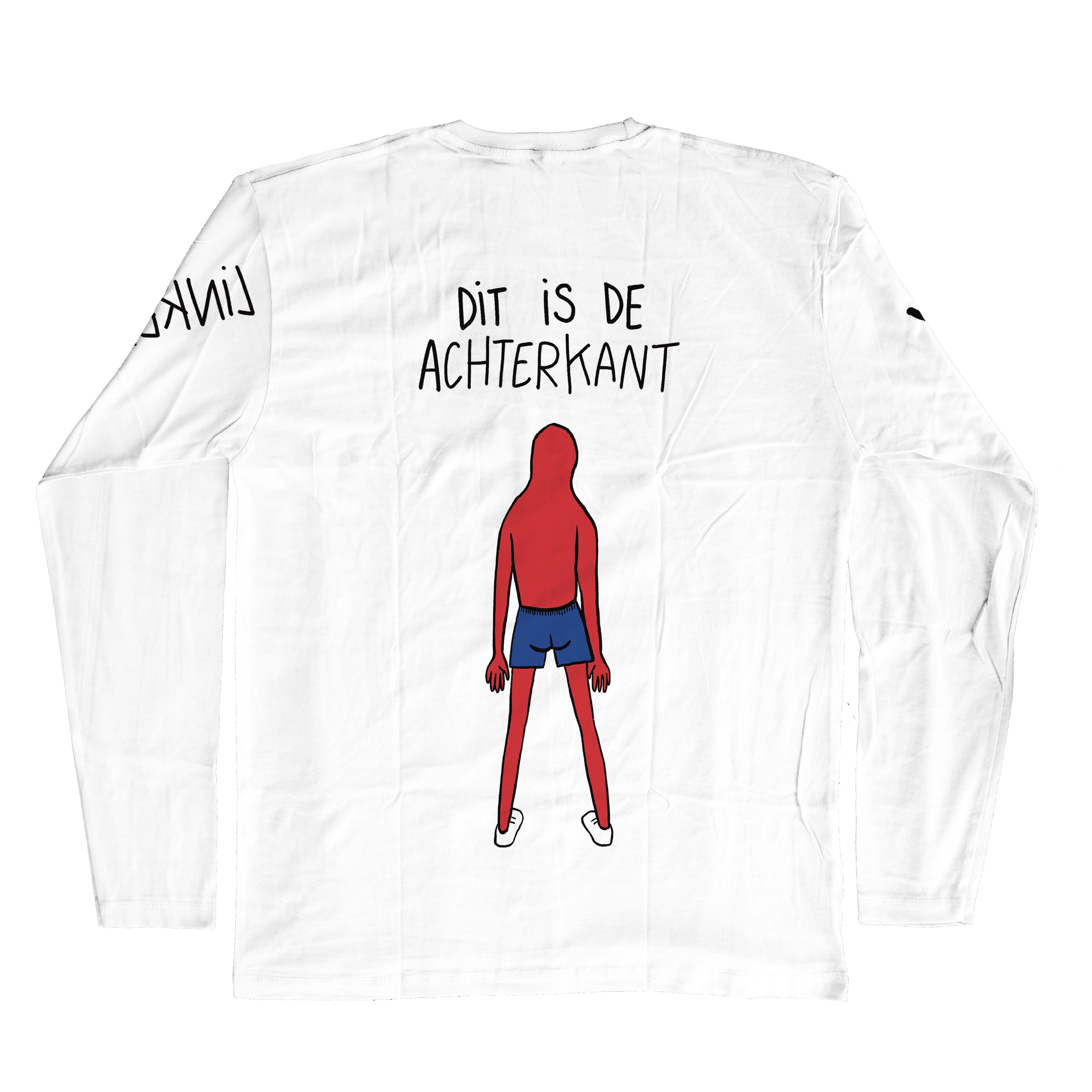 "Dit Is De Voorkant"- Kids - Longsleeve T-shirt