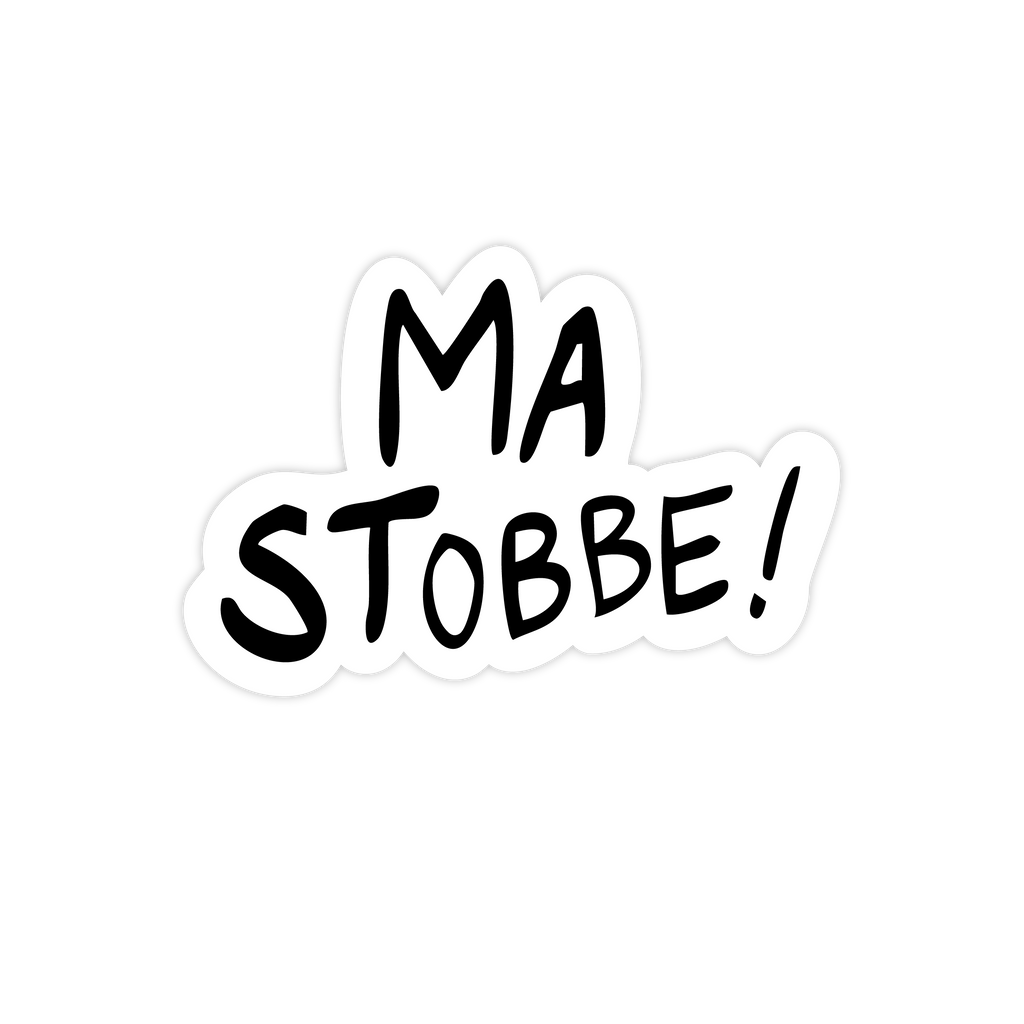 Stickerpack ‘MA STOBBE!’