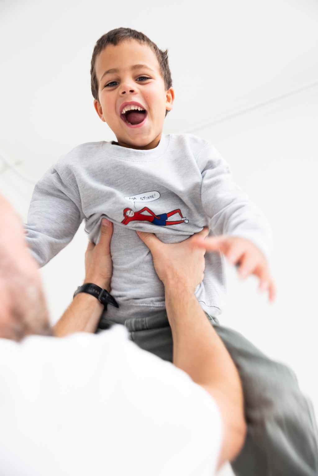 Kids Crewneck ‘Ma Stobbe!’ sweater