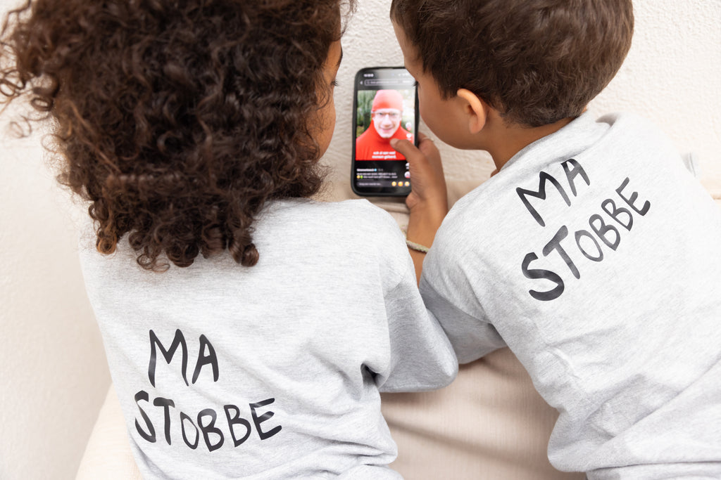 Kids T-shirt ‘Ma Stobbe!’