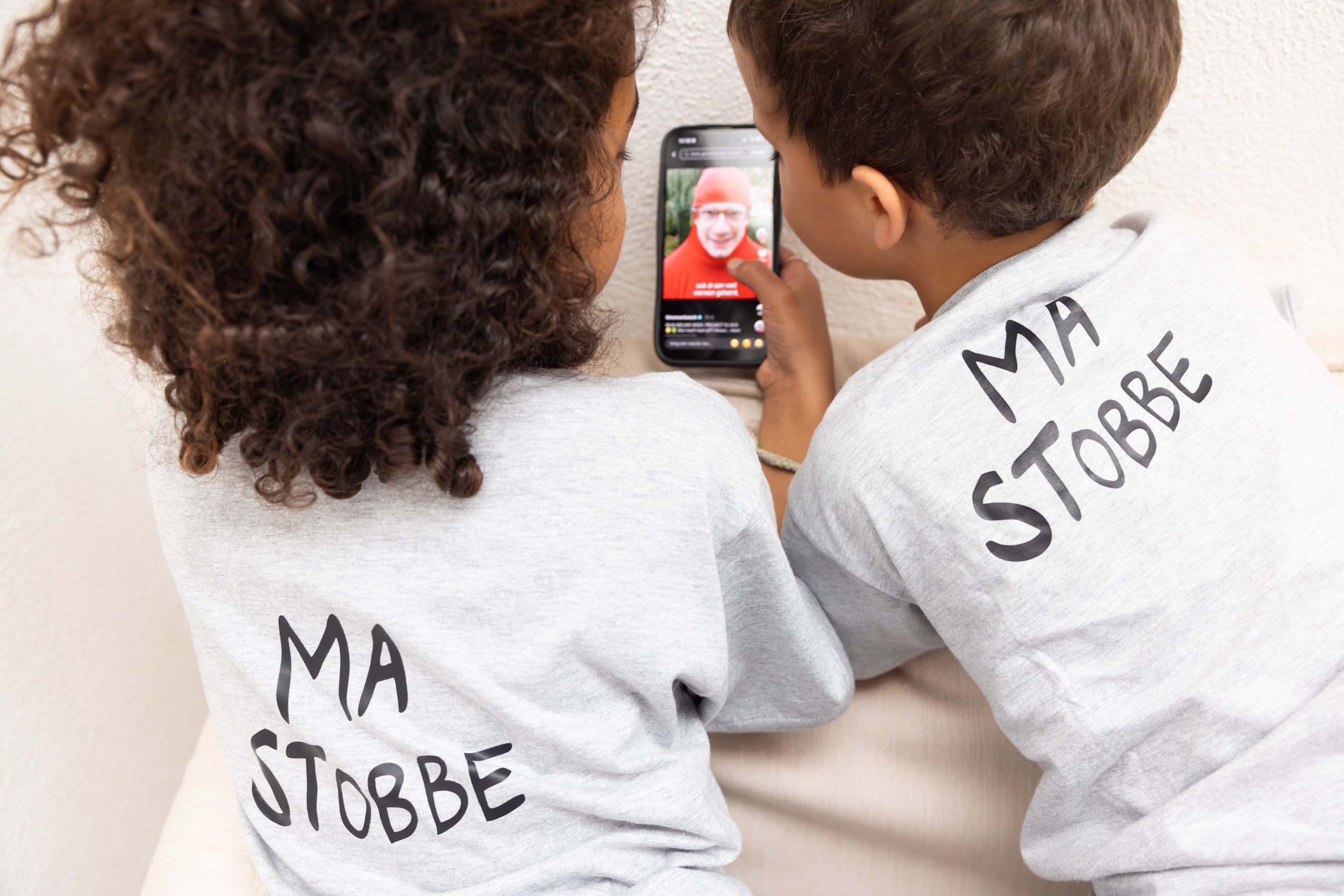 Kids T-shirt ‘Ma Stobbe!’