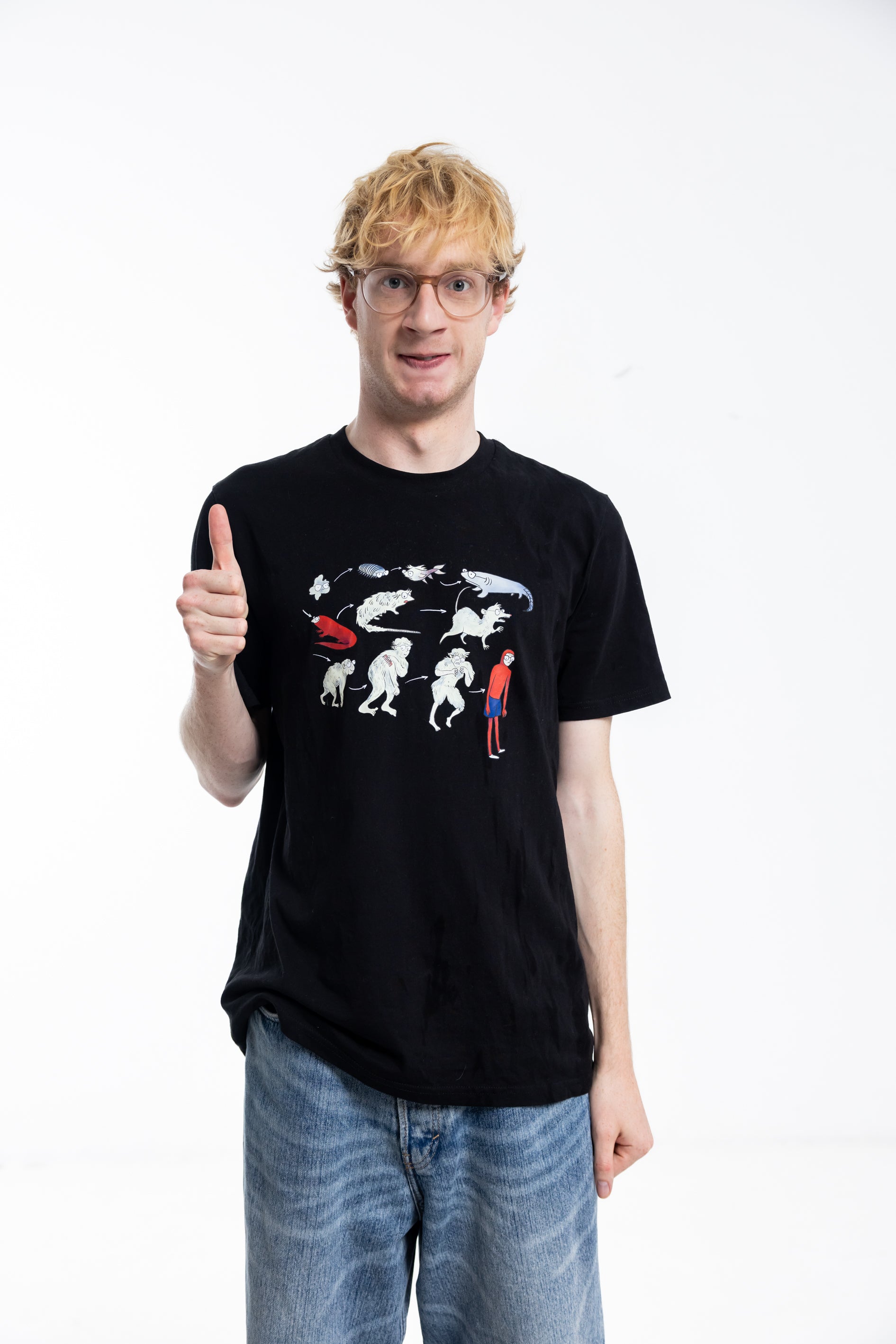 Kids T-shirt - De evolutie van Timon