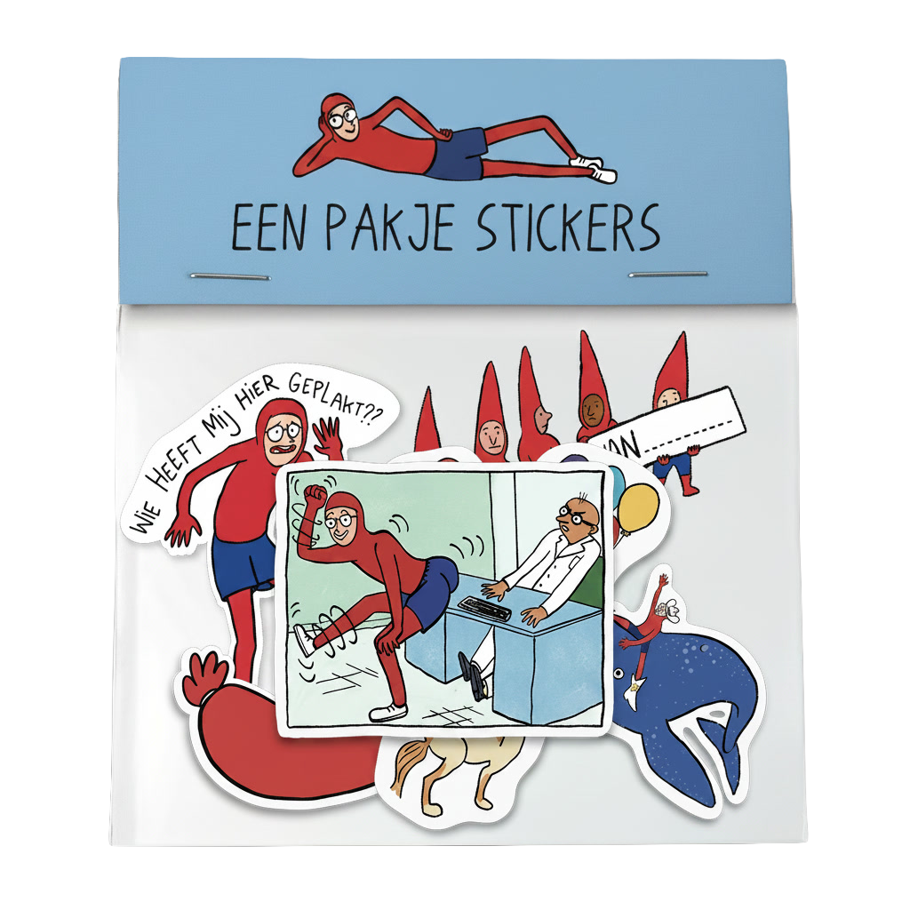"Een Pakje Stickers" - Stickerpack